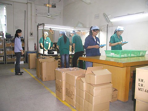 Packing Department